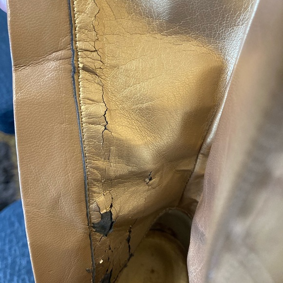 GORGEOUS CHARLES DAVID CROC PLATFORM BOOTS, SIZE 7 - Picture 5 of 5